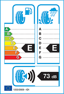 Sample Tyre Label