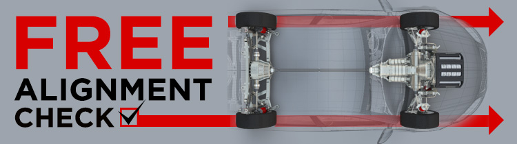 Free Wheel Alignment Check Banner